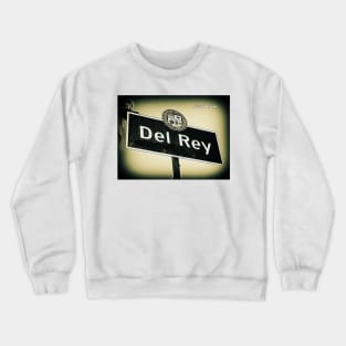 Del Rey, Los Angeles, California by Mistah Wilson Crewneck Sweatshirt